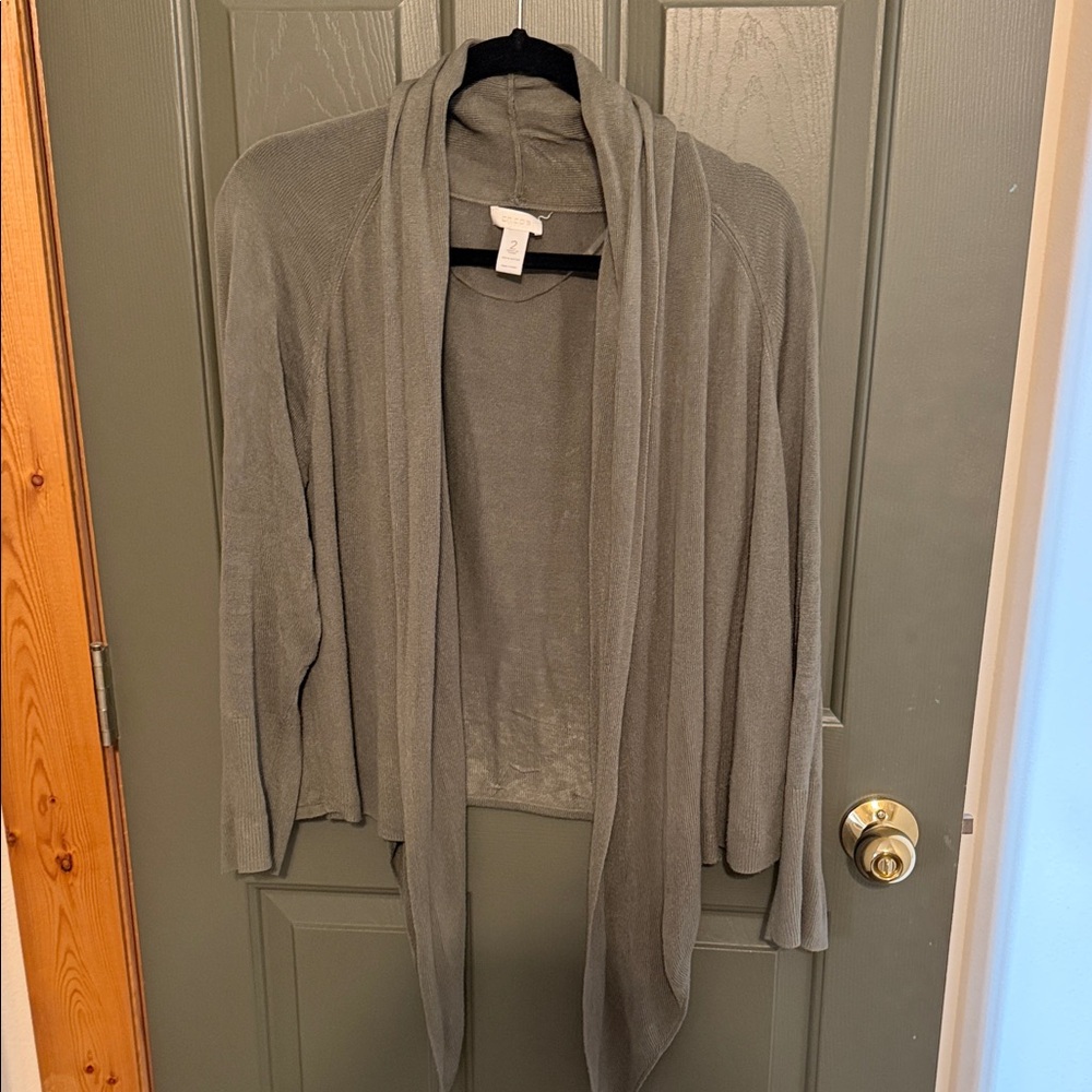 Chico's Elegant soft green Cardigan